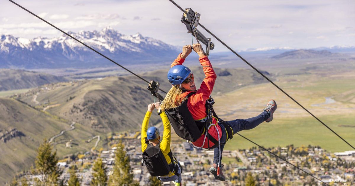 Ziplining in Jackson Hole, WY Jackson Hole WY