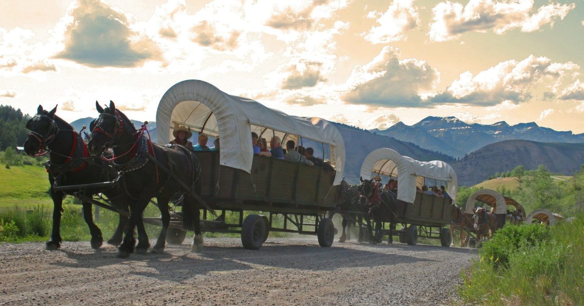 Bar T 5 Covered Wagon Cookout & Show Jackson Hole WY