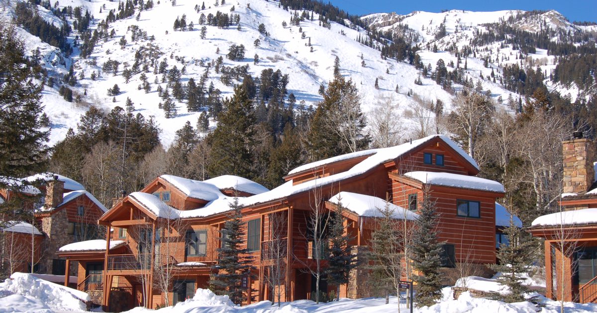 Moose Creek Townhomes in Teton Village Jackson Hole Hotels Jackson