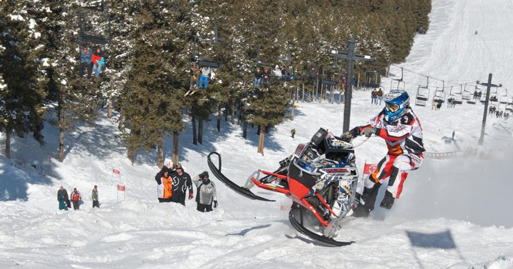 2023 World Championship Snowmobile Hill Climb Jackson Hole Wyoming